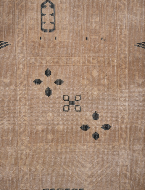 Antique Oushak Runner Rug (2' x 10')